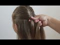 Легкие #Прически для школы / #прическа на длинные волосы
