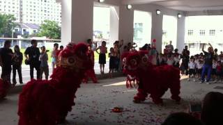 The New Lai Meng Campus Soft Opening Ceremony - Lion Dance