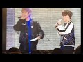 171224 워너원 부산팬콘 막콘 운동회 1라운드 악어 이빨 누르기 전광판ver