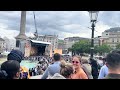 EID EXPLOSION at Trafalgar Square! 🤯 500,000+ Muslims Celebrate Eid | London 2025! (Historic Moment)