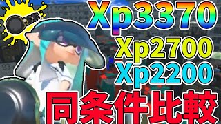 【Xp3284】金ノーチ同条件比較してみた！