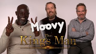 Djimon Hounsou, Rhys Ifans & Tom Hollander: THE KINGS MAN interviews (Moovy TV #135)