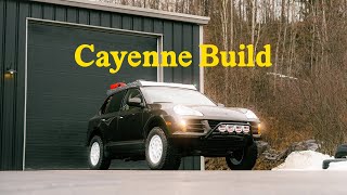 Cutting The Rocker Panels & Installing 50 Year Old Lights On The Cayenne!