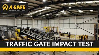 A-SAFE | Traffic Gate Impact Test