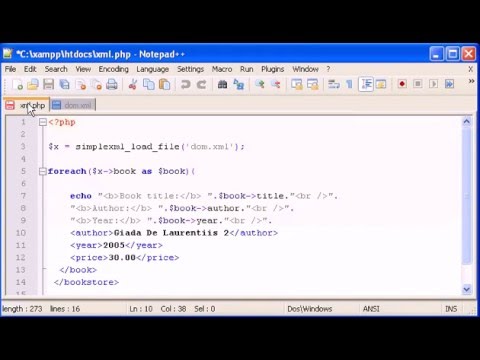 XML PART 15 PHP and SimpleXML