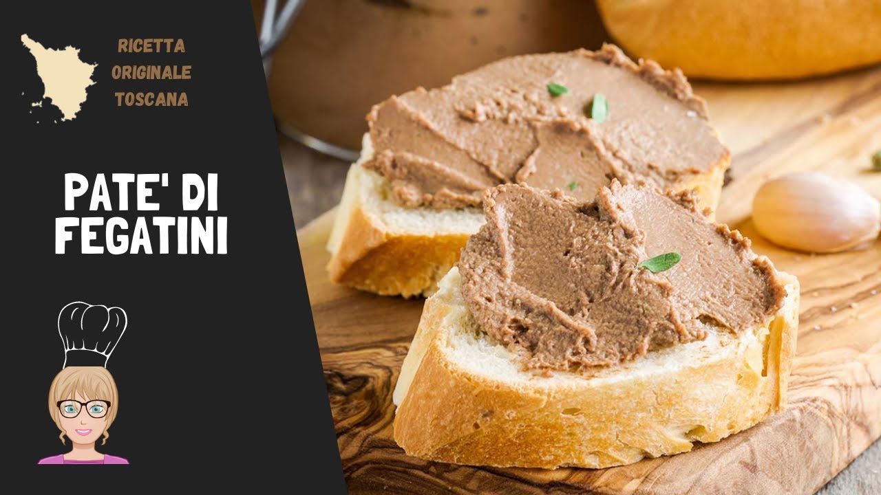 Patè Di Fegatini Toscani - Ricetta Facile - CUCINIAMO CON LA FRANCY ...