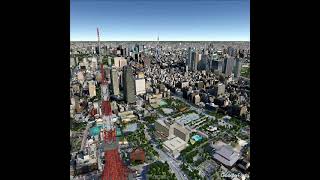 Tokyo Drone 4K | Google Earth Japan Virtual Tour