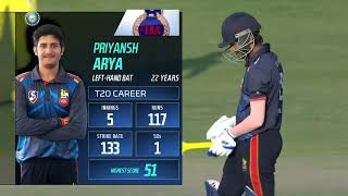 PUNJAB KINGS BUYS PRIYANSH ARYA IN AUCTION 2025 ,PRIYANSH ARYA EXPLOSIVE BATTING