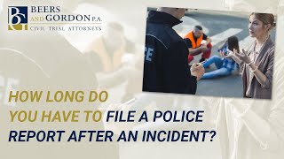 Filing A Police Report | Orlando Personal Injury Attorney