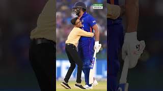 Watch Full Video:  Rohit Sharma Fan come into the ground