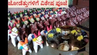 ಮಣ್ಣೆತ್ತಿನ ಅಮಾವಾಸ್ಯೆ: ಗಡಿನಾಡಿನಲ್ಲಿ ಜೋಡೆತ್ತುಗಳಿಗೆ ವಿಶೇಷ ಪೂಜೆ