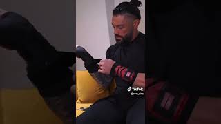 Roman Reigns 🤯behind the scenes...