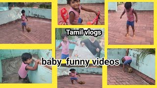 என் மகனும் நானும்🤣(my baby atrocities baby routine)baby vlogs(baby funny videos) Tami vlog (vlogger)