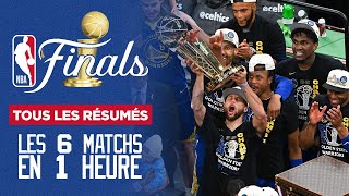 🏀🔥 NBA Finals : Les 6 matchs résumés en une seule vidéo !