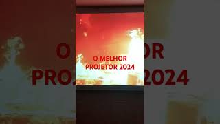 O melhor Projetor de 2024, vídeo completo no canal! #custobenefício #bass #gamer #projetor