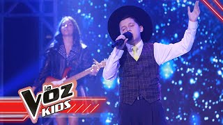Josué canta 'Mi viejo' en la Semifinal | La Voz Kids Colombia 2021