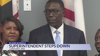 PGCPS superintendent steps down