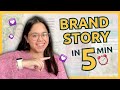 Master Your Amazon Brand Story In 5 Minutes ⏰ 📸