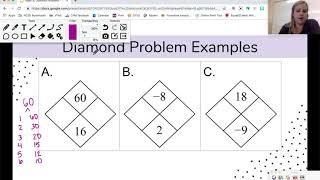 Math 8: Diamond Problems