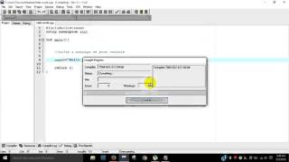 Hello world - Introduction to programming using C++ (Dev C)