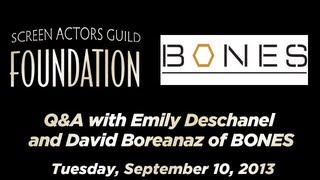 Conversations Emily Deschanel and David Boreanaz of BONES