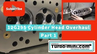 Classic Mini Cooper 12G295 Cylinder head restoration. modified & flowbench tested part 1.