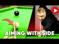 How To Aim With Side Correctly |Stephen Hendry|