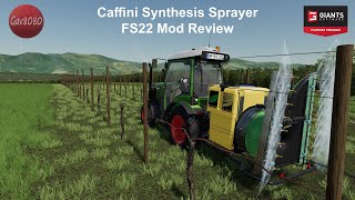 Caffini Synthesis Sprayer - Farming Simulator 22 Mod Review