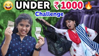 🔥Buying Everything Under ₹1000 CHALLENGE😂 || 🛍️Shopping Challenge😱 || Ammu Times ||