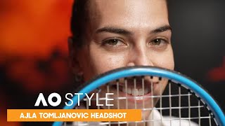 Ajla Tomljanović Headshot | Australian Open 2022 | AO Style