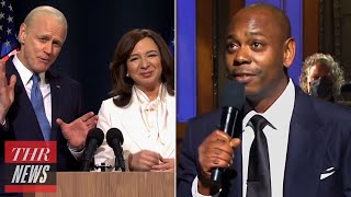 SNL Recap: Biden/Harris Victory Speech, Dave Chappelle Nails 2020, Giuliani Four Seasons | THR News