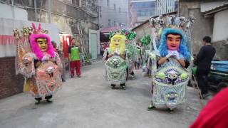 旗尾五龍山鳳山寺前往東澳粉鳥林及桃園蓮座山取水火香回駕繞境參拜旗尾聖母宮2014-03-15