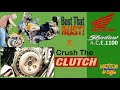 DIY: Rust Bust & Clutch Spring Replacement Honda Shadow VT1100