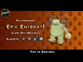 How to breed Epic Entbrat on Plant island (Breed: T-rox + Shrubb)