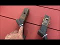 oldguydiy use zip tie easily see difference between receiver hitch different ball sizes 1 7 8