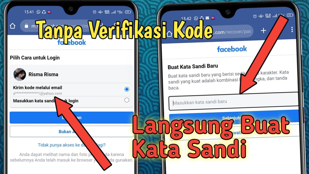 Terbaru 2022!!!Cuma 5menit!!! Cara Mengembalikan Akun Fb Yang Dibajak ...