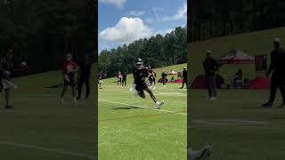 Michael Penix throwing at Falcons rookie minicamp | #falcons #nfl #football #quarterback