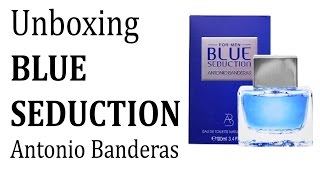 Unboxing BLUE SEDUCTION - Antonio Banderas