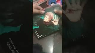 Jjk manga unboxing vol 1,2,3