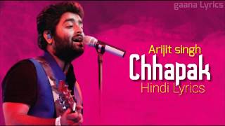 Arijit singh - Chhapaak Title Track | Lyrical video | Deepika Padukone | Chhapaak | gaana lyrics