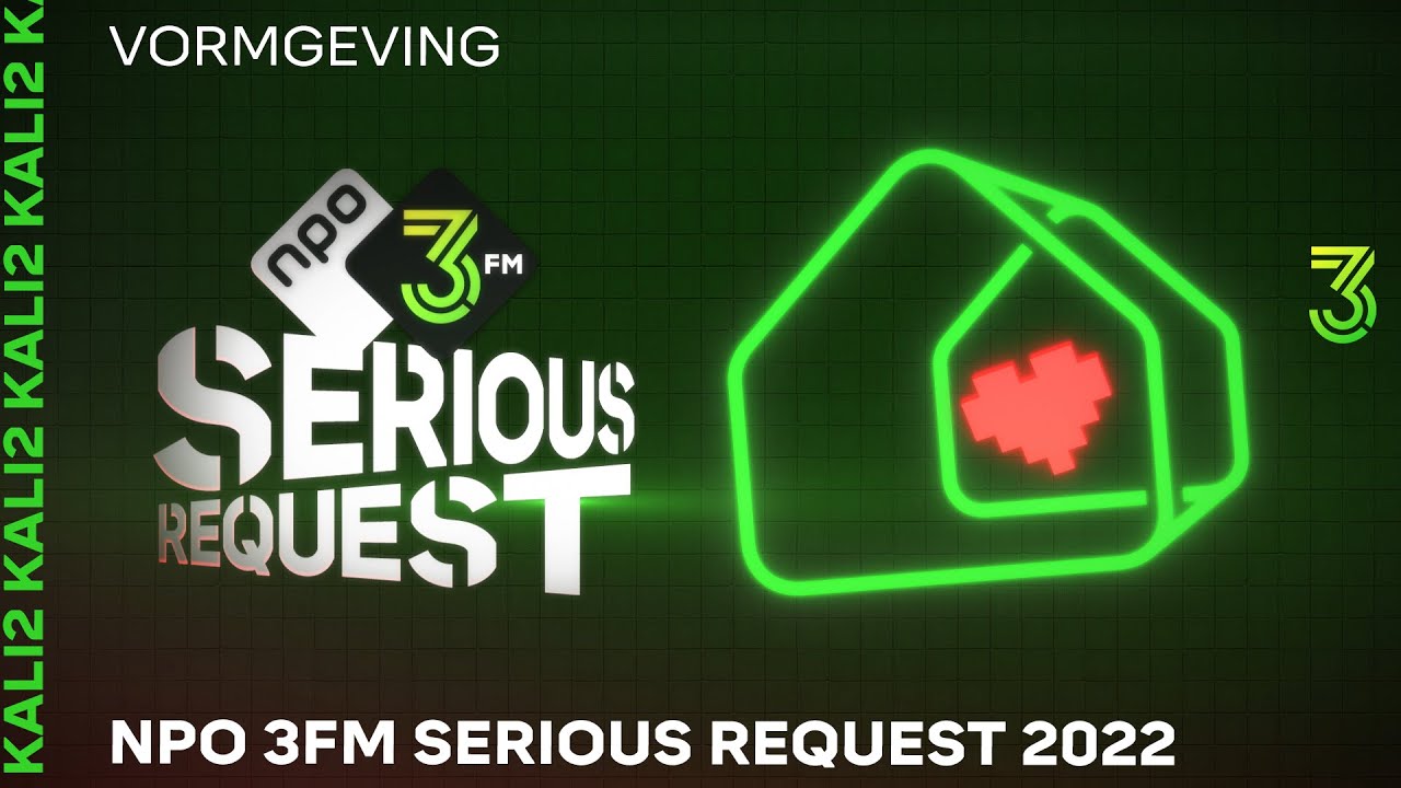 NPO 3FM Serious Request 2022 - Vormgevingspakket - YouTube