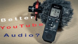 Rode vs Sony ¦ Unboxing the Sony ICD-PX370 Digital Voice Recorder with indoor test.