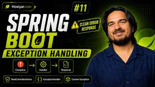 Spring Boot Mastery #11: Exception Handling with @RestControllerAdvice Explained | Custom Exceptions