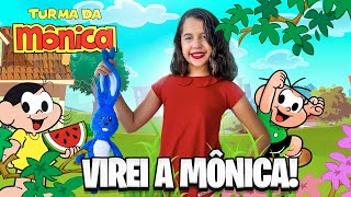 SARAH VIROU A MÔNICA POR UM DIA ! - Sarah de Araújo