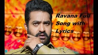 Jai Lava Kusa -  Ravana Full Song with Lyrics