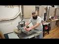 how to change the abrasive belt on a supermax drum sander