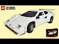 LEGO Icons Lamborghini Countach 5000 (10337) – Speed Build & Review