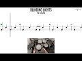Blinding Lights  The Weeknd🥁 Hard Beginner Version