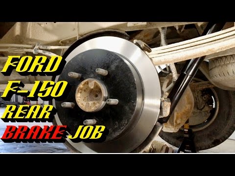 1997-2010 Ford F-150 Rear Brake Job: Pads and Rotor Replacement 1997-2010 Ford F-150 Rear Brake Job: Pads and Rotor Replacement