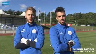 Eins-gegen-Eins - das Duell der F.C. Hansa-Torwartschule